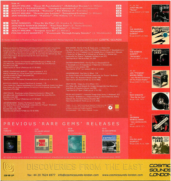 Various - Bazaar - Rare Jazz / Fusion Gems From Polish Vaults Vol. 1, 1960's (Vinyl, LP, Compilation) Very Good (VG) / Very Good (VG)