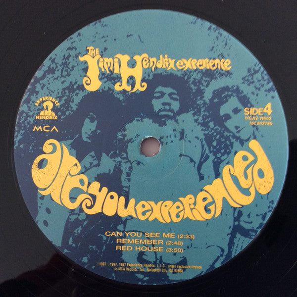 The Jimi Hendrix Experience - Are You Experienced (2xVinyl, LP, Album, Limited Edition, Numbered, Remastered, Stereo) Very Good Plus (VG+) / Very Good Plus (VG+)