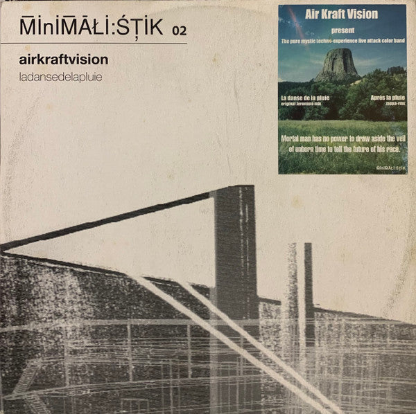 Air Kraft Vision - Ladansedelapluie (Vinyl, 12") Very Good (VG) / Very Good (VG)