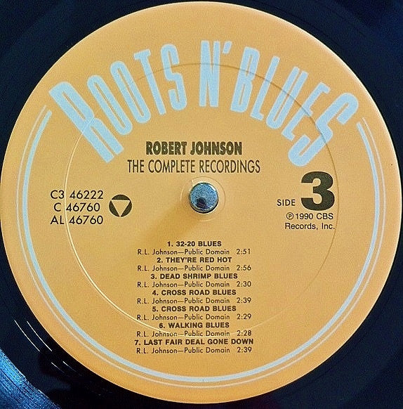 Robert Johnson - The Complete Recordings (3xVinyl, Box Set, LP, Compilation, Remastered, Mono) Very Good Plus (VG+) / Very Good (VG)
