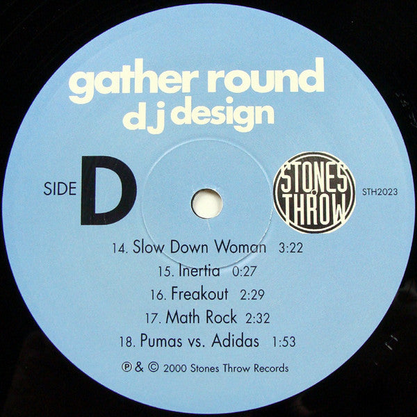 DJ Design - Gather Round (2xVinyl, LP, Album) Good Plus (G+) / Good Plus (G+)