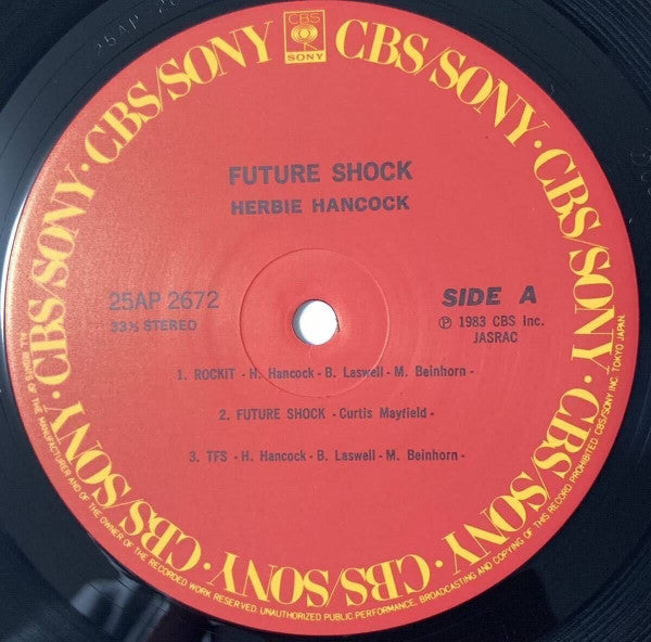 Herbie Hancock - Future Shock (Vinyl, LP, Album)