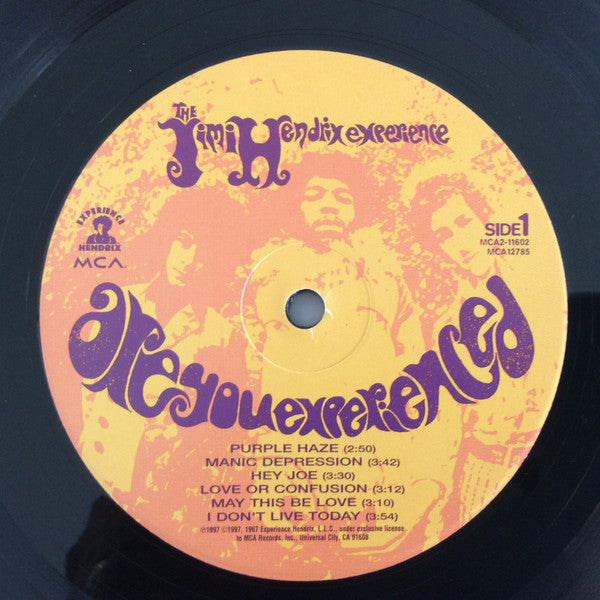 The Jimi Hendrix Experience - Are You Experienced (2xVinyl, LP, Album, Limited Edition, Numbered, Remastered, Stereo) Very Good Plus (VG+) / Very Good Plus (VG+)