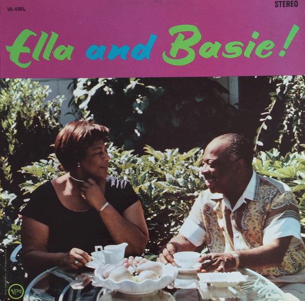 Ella Fitzgerald - Ella And Basie! (Vinyl, LP, Album, Stereo) Good Plus (G+) / Very Good (VG)
