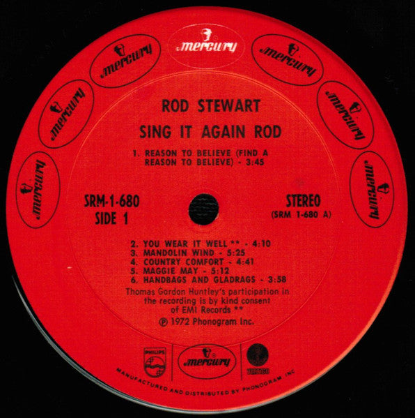 Rod Stewart - Sing It Again Rod (Vinyl, LP, Compilation) Good Plus (G+) / Good Plus (G+)