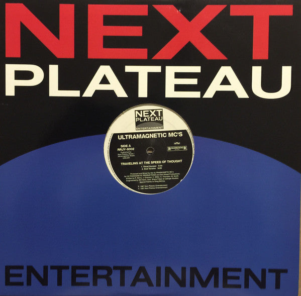 Ultramagnetic MC's - Traveling At The Speed Of Thought / MC's Ultra (Part II) (Vinyl, 12", Reissue) Very Good Plus (VG+) / Very Good Plus (VG+)