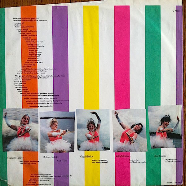 Go-Go's - Vacation (Vinyl, LP, Album, Stereo) Very Good (VG) / Very Good (VG)