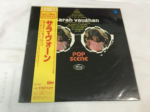Sarah Vaughan - Pop Scene (Vinyl, LP, Album, Reissue) Very Good (VG) / Very Good (VG)