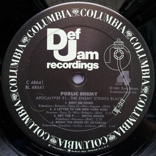 Public Enemy - Apocalypse 91... The Enemy Strikes Black (Vinyl, LP,...