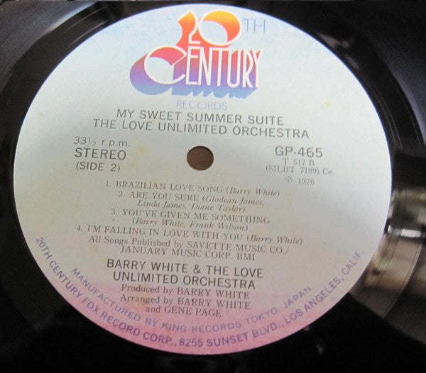 Love Unlimited Orchestra - My Sweet Summer Suite (Vinyl, LP, Album)