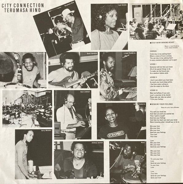 Terumasa Hino - City Connection (Vinyl, LP, Album, Stereo)
