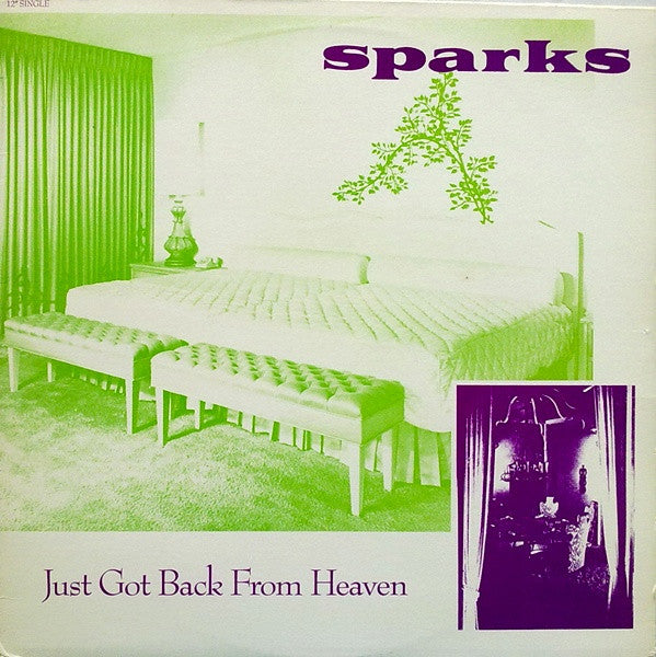Sparks - Just Got Back From Heaven (Vinyl, 12", Single) Very Good Plus (VG+) / Very Good (VG)