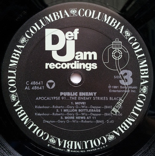 Public Enemy - Apocalypse 91... The Enemy Strikes Black (Vinyl, LP,...