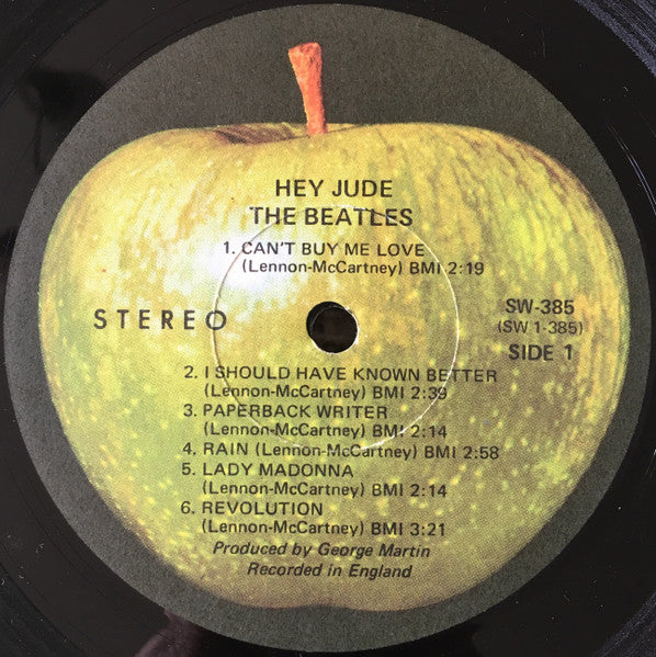 The Beatles - Hey Jude (Vinyl, LP, Compilation) Good Plus (G+) / Very Good Plus (VG+)