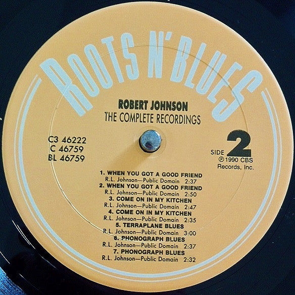Robert Johnson - The Complete Recordings (3xVinyl, Box Set, LP, Compilation, Remastered, Mono) Very Good Plus (VG+) / Very Good (VG)