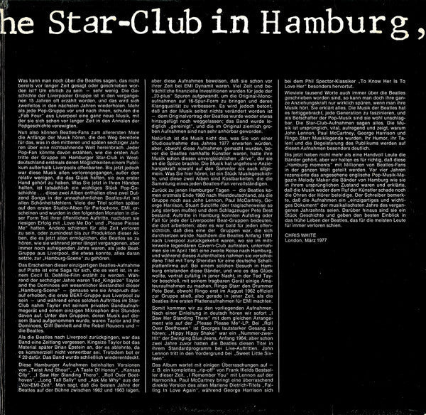 The Beatles - Live! At The Star-Club In Hamburg, Germany; 1962 (Vin...