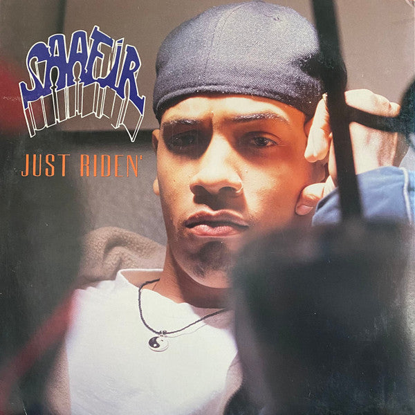 Saafir - Just Riden' (Vinyl, 12", 33 ⅓ RPM) Good Plus (G+) / Good Plus (G+)