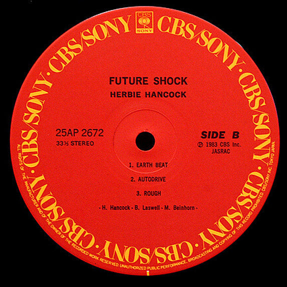 Herbie Hancock - Future Shock (Vinyl, LP, Album)