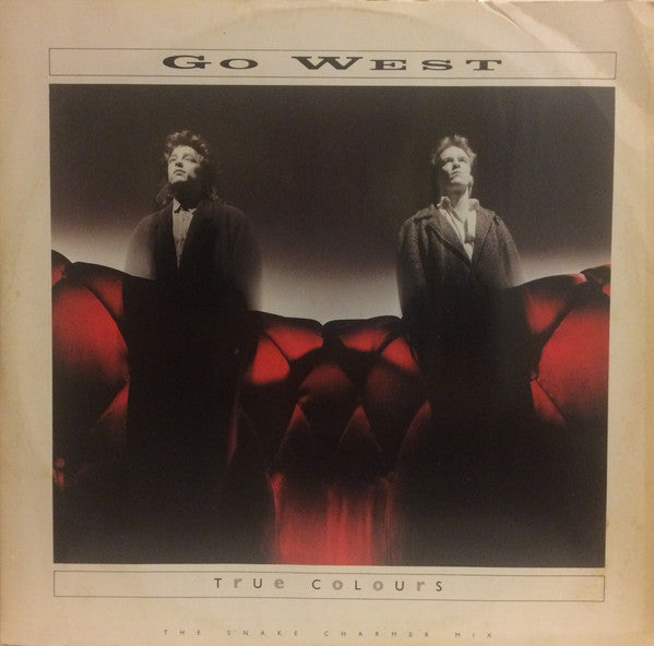 Go West - True Colours (The Snake Charmer Mix) (Vinyl, 12") Very Good (VG) / Very Good Plus (VG+)