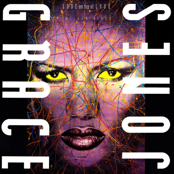 Grace Jones - Love On Top Of Love (Killer Kiss) (Vinyl, 12", 33 ⅓ RPM, Single) Very Good (VG) / Very Good (VG)