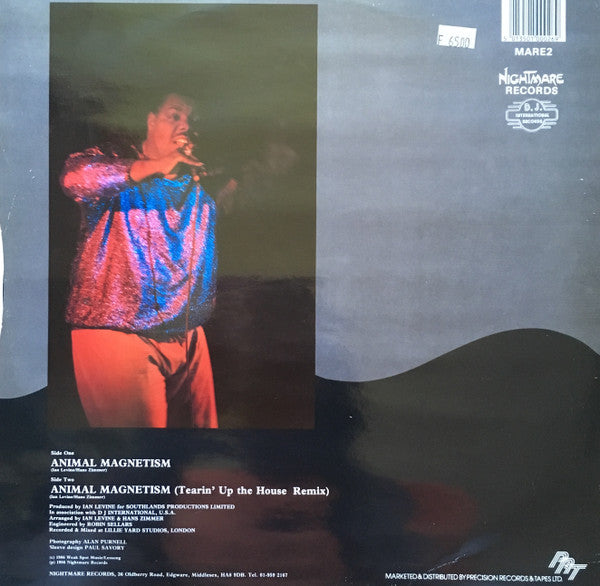 Darryl Pandy - Animal Magnetism (Vinyl, 12", 45 RPM, Stereo) Very Good (VG) / Very Good (VG)