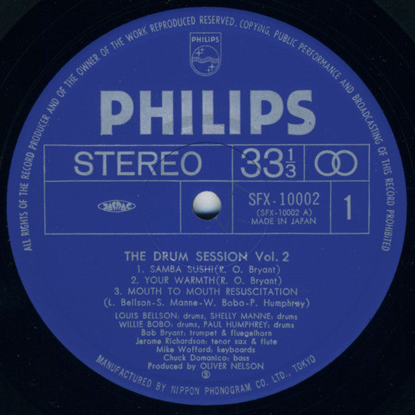 Louis Bellson - The Drum Session (2xVinyl, LP, Album) Very Good (VG) / Very Good Plus (VG+)