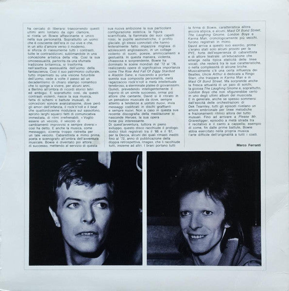 David Bowie - David Bowie (Vinyl, LP, Compilation, Stereo) Very Good Plus (VG+) / Very Good (VG)