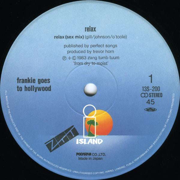 Frankie Goes To Hollywood - Relax (Vinyl, 12", 45 RPM, Single)