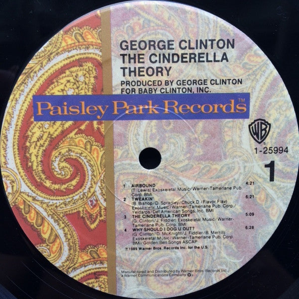 George Clinton - The Cinderella Theory (Vinyl, LP, Album)