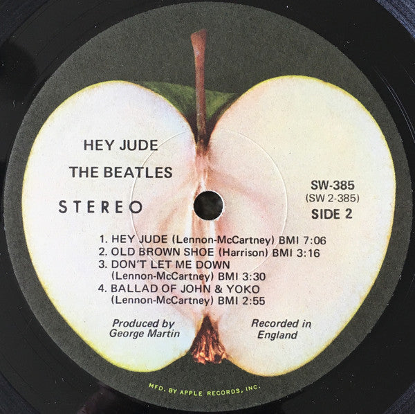 The Beatles - Hey Jude (Vinyl, LP, Compilation) Good Plus (G+) / Very Good Plus (VG+)