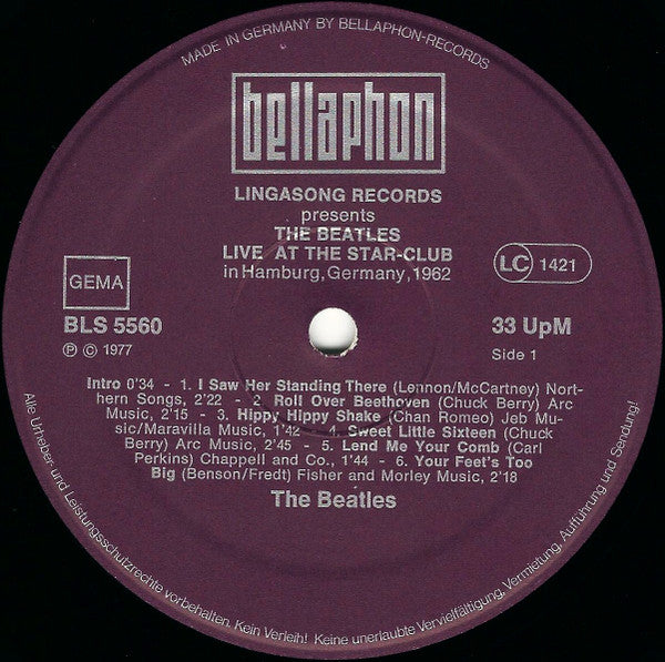 The Beatles - Live! At The Star-Club In Hamburg, Germany; 1962 (Vin...