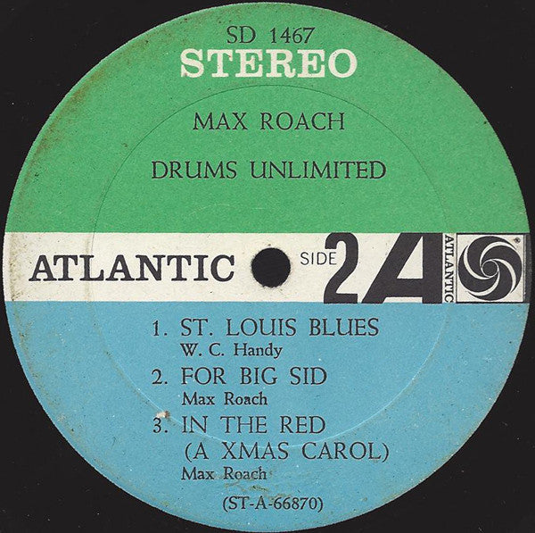 Max Roach - Drums Unlimited (Vinyl, LP, Album, Stereo) Very Good (VG) / Very Good (VG)