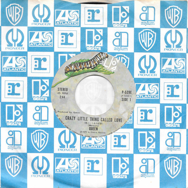Queen - Crazy Little Thing Called Love (Vinyl, 7", 45 RPM, Single, Stereo) Very Good Plus (VG+) / Very Good (VG)