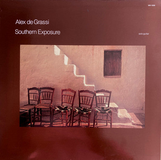 Alex De Grassi - Southern Exposure (Vinyl, LP, Album, Compilation, Stereo) Very Good Plus (VG+) / Very Good Plus (VG+)