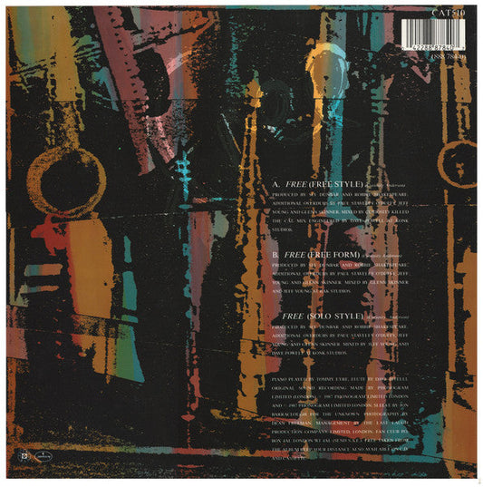 Curiosity Killed The Cat - Free (Free Style) (Vinyl, 10", 45 RPM) Very Good Plus (VG+) / Very Good Plus (VG+)