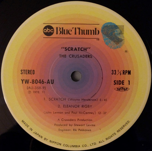 The Crusaders - Scratch (Vinyl, LP, Album, Limited Edition, Stereo) Very Good (VG) / Very Good (VG)