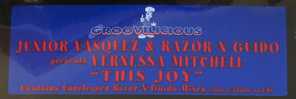 Junior Vasquez - This Joy (Vinyl, 12") Good Plus (G+) / Very Good (VG)