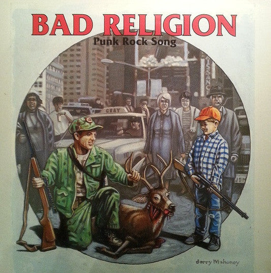 Bad Religion - Punk Rock Song (Vinyl, 12", 45 RPM, EP) Very Good Plus (VG+) / Very Good (VG)