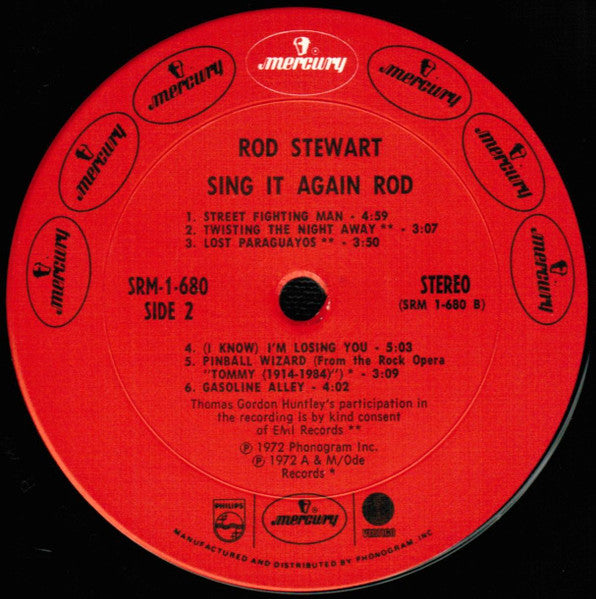 Rod Stewart - Sing It Again Rod (Vinyl, LP, Compilation) Good Plus (G+) / Good Plus (G+)
