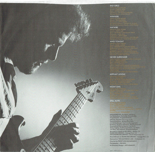 Don Felder - Airborne (Vinyl, LP, Album, Stereo) Very Good Plus (VG+) / Very Good Plus (VG+)
