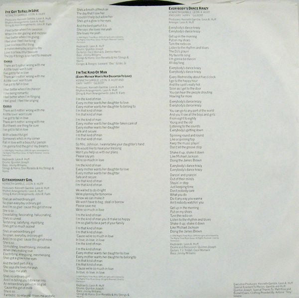The O'Jays - Love And More (Vinyl, LP, Album, Stereo) Very Good (VG) / Very Good (VG)