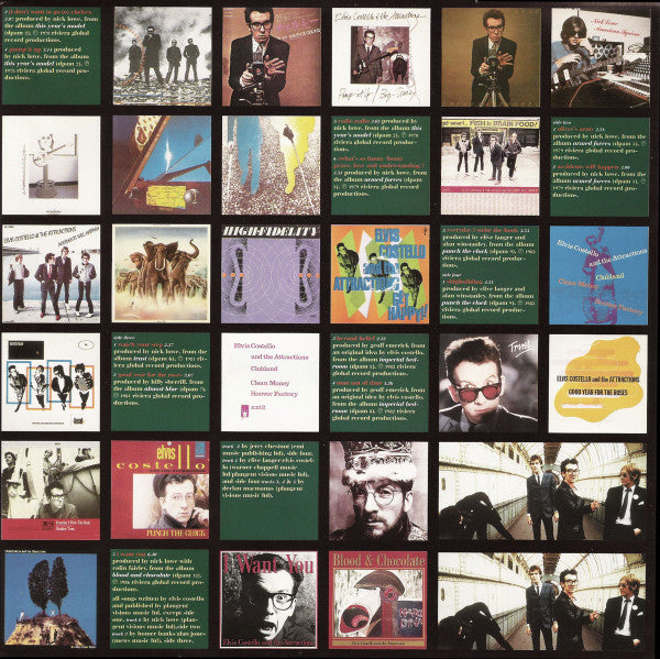 Elvis Costello & The Attractions - The Very Best Of Elvis Costello And The Attractions (2xVinyl, Vinyl, LP, Compilation, 7", 45 RPM, Limited Edition) Very Good Plus (VG+) / Very Good Plus (VG+)