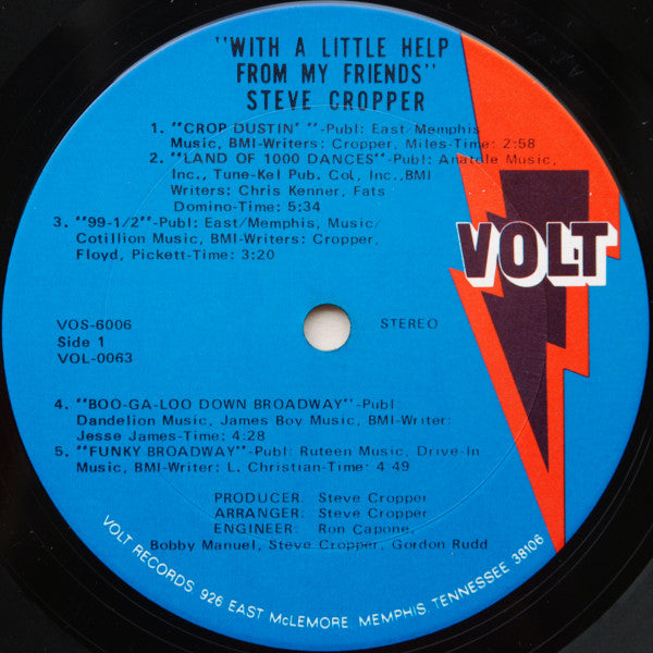 Steve Cropper - With A Little Help From My Friends (Vinyl, LP, Albu...