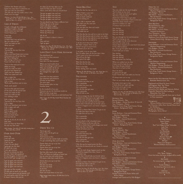 Madonna - Like A Virgin = ライク・ア・ヴァージン (Vinyl, LP, Album, Stereo)
