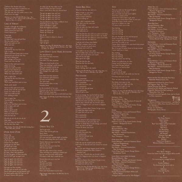 Madonna - Like A Virgin (Vinyl, LP, Album, Stereo) Very Good Plus (VG+) / Very Good Plus (VG+)