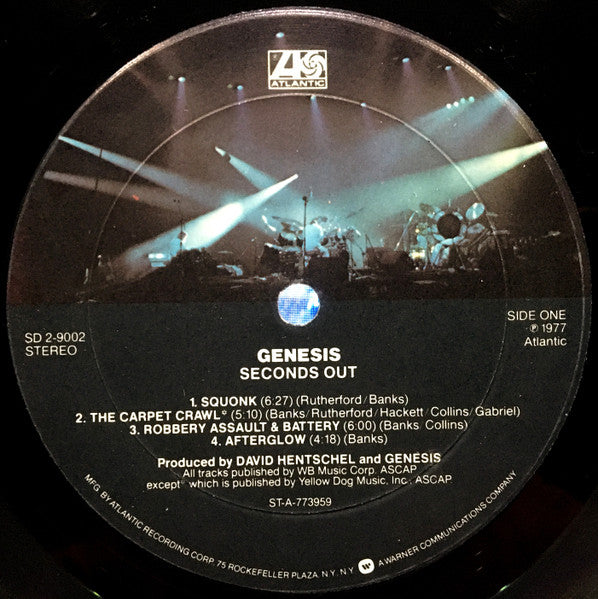Genesis - Seconds Out (2xVinyl, LP, Album) Good Plus (G+) / Very Good (VG)