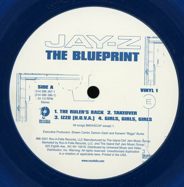Jay-Z - The Blueprint (Vinyl, LP, Album, Limited Edition)