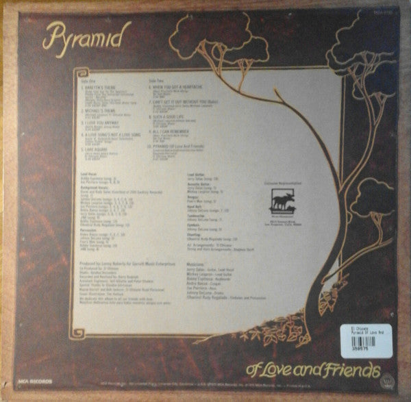 El Chicano - Pyramid Of Love And Friends (Vinyl, LP, Album) Good Plus (G+) / Good Plus (G+)