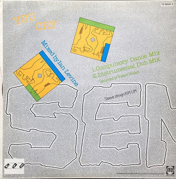 Sense (4) - You Cry (Vinyl, 12", 45 RPM) Good Plus (G+) / Very Good (VG)