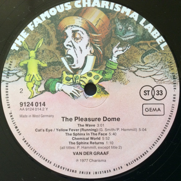 Van Der Graaf Generator - The Quiet Zone / The Pleasure Dome (Vinyl, LP, Album, Stereo) Near Mint (NM or M-) / Very Good Plus (VG+)